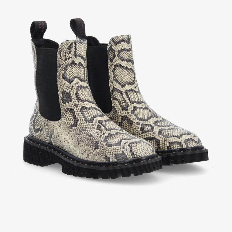 MYSEN CHELSEA W - PRINT PYTHON - BEIGE